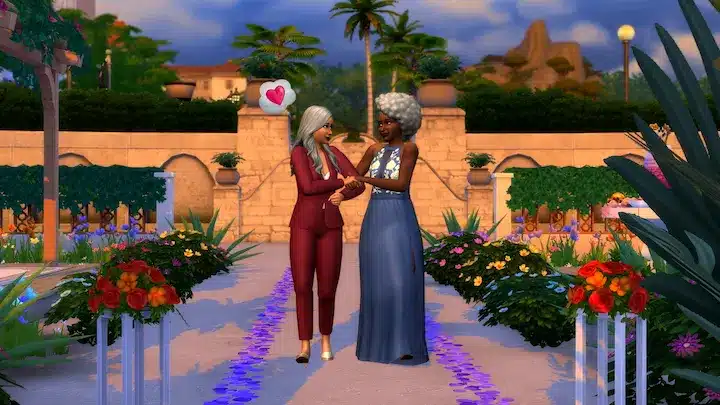 The Sims 4 My Wedding Stories PC