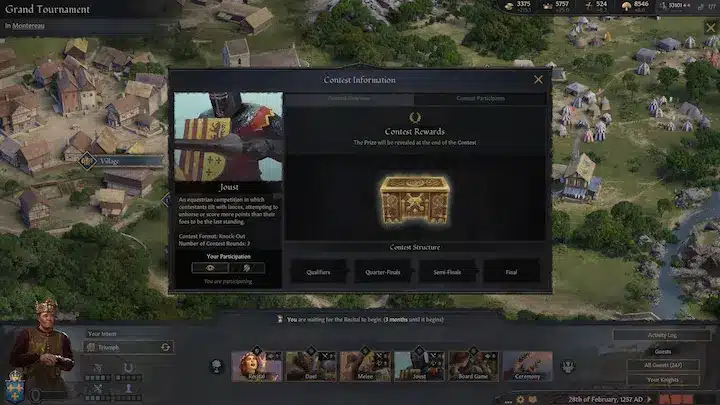 Crusader Kings III Tours and Tournaments PC