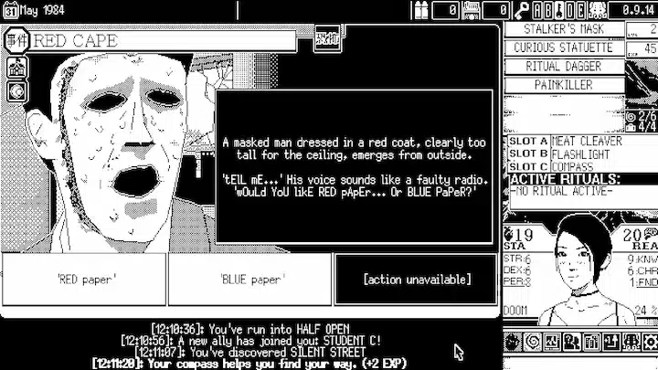 World of Horror screen pc