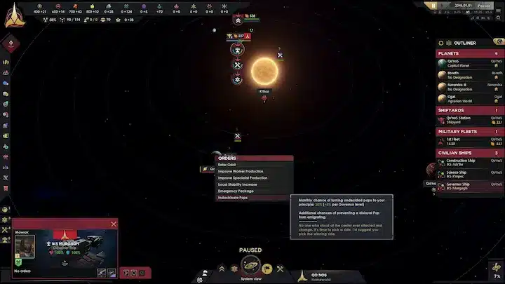 Star Trek Infinite screen pc