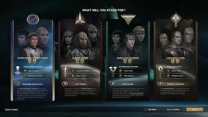 Star Trek Infinite screen pc